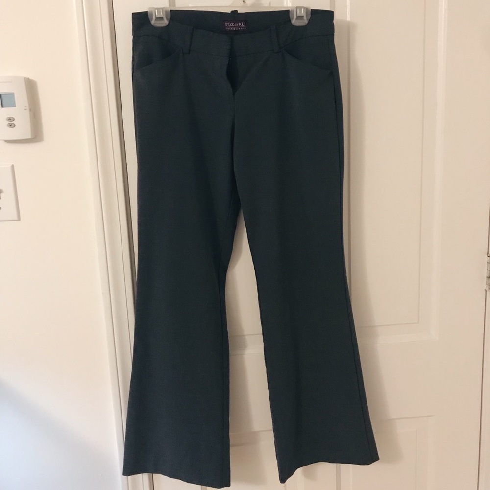 Roz and Ali Grey Dress Pants